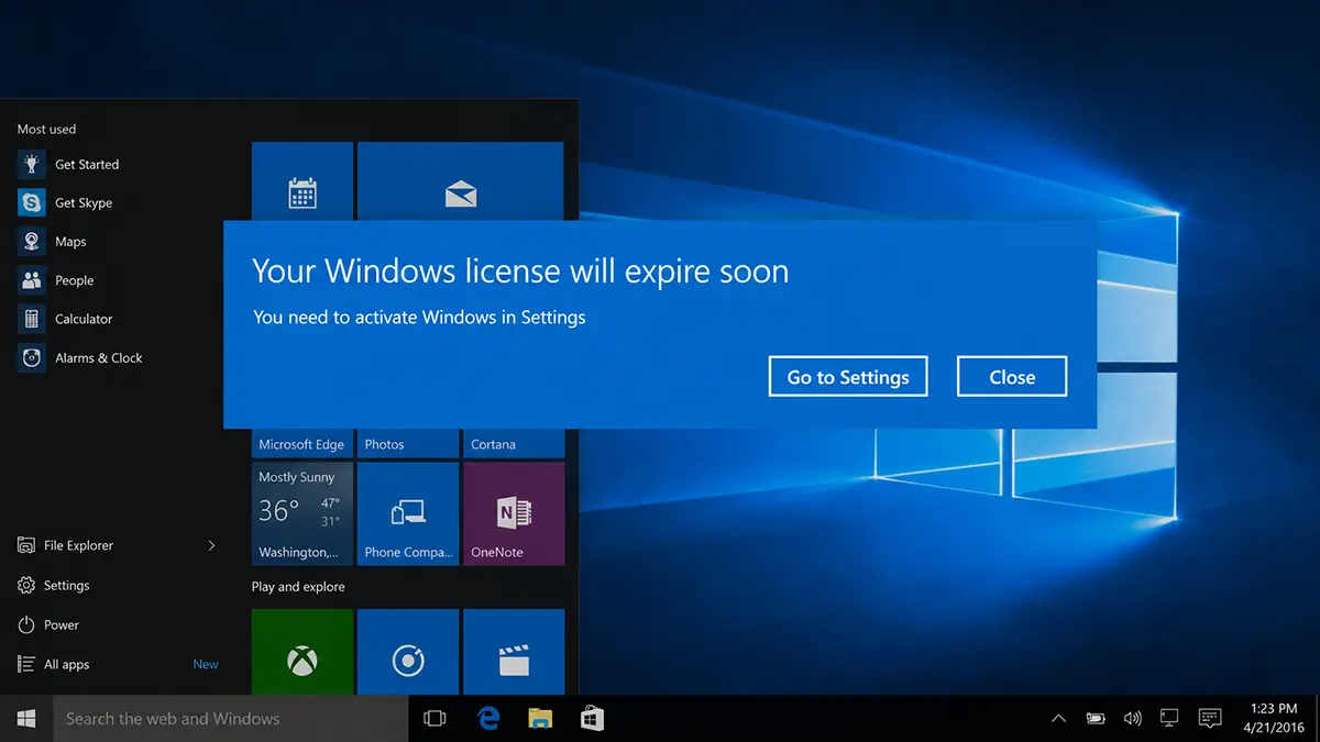 notifikasi Windows